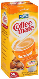 Coffee-mate Hazelnut Liquid Creamer Singles – 50 Count