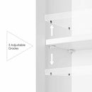Modern 3-Door Wall Mounted Medicine Cabinet Bathroom Mirror Cupboard