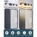 Hermosa Modern 4-Light Bathroom Vanity Light