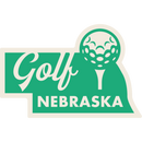 Golf Nebraska Weather Resistant Sticker | HEARTlandia