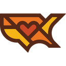Heartland Weather Resistant Sticker | HEARTlandia