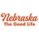 Nebraska - The Good Life Weather Resistant Sticker | HEARTlandia