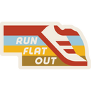 Run Nebraska Weather Resistant Sticker | HEARTlandia