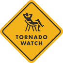 Tornado Watch Weather Resistant Sticker | HEARTlandia