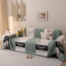 Luxury Cozy Cotton Sofa Blanket Cover Furniture Slipcovers for Most Shape Sofas