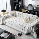 Couch Cover Reversible Chenille Sofa Slipcover for Sectional Multi-Use Decorative Couch Protector