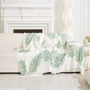 Leaf Printed Slipcover Sofa Covers, Universal Couch Throw Cover, Pets Furniture Protector for Home Decor