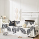 Leaf Printed Slipcover Sofa Covers, Universal Couch Throw Cover, Pets Furniture Protector for Home Decor