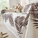 Leaf Printed Slipcover Sofa Covers, Universal Couch Throw Cover, Pets Furniture Protector for Home Decor