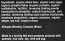 Wanda's Organic Pumpkin Spice Quick Bread Mix | Pack of 6 | 9.5 oz | Heartland Gourmet | 1402