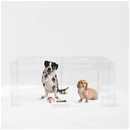Clear Step-Over Pet Playpen , 24" High