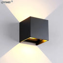 DecorBites™ LED Wall Lights: Modern Waterproof Indoor/Outdoor Stair & Garden Lighting