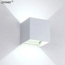 DecorBites™ LED Wall Lights: Modern Waterproof Indoor/Outdoor Stair & Garden Lighting