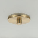 Modern 3 Light Golden Flush Mount Ceiling Lighting
