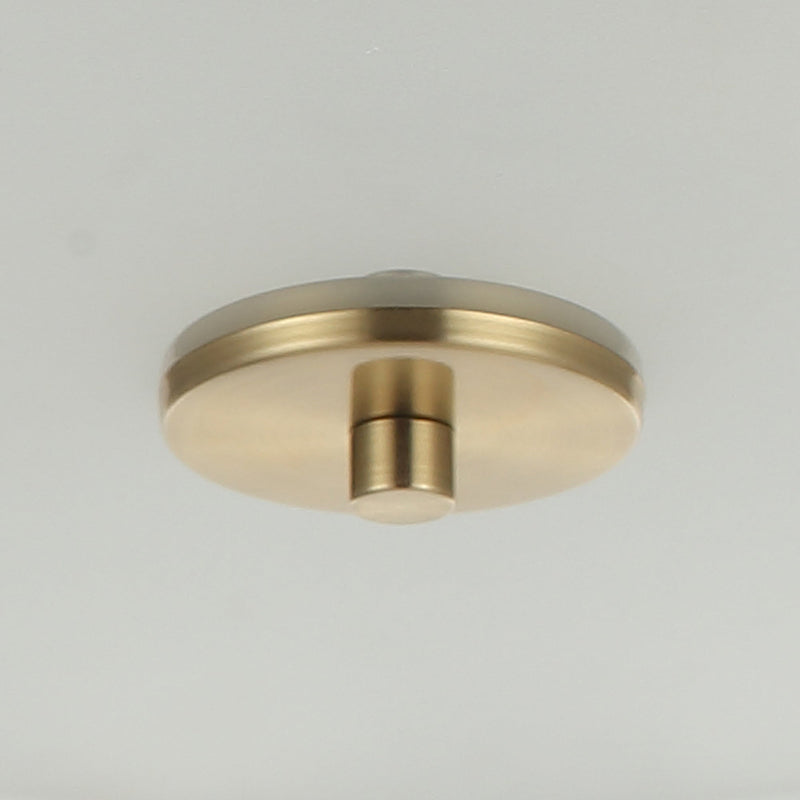 14 Inch Modern 3-Light Golden Flush Mount Ceiling Lighting