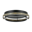 18 Inch Round Farmhouse LED Flush Mount Ceiling Light