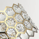 13 Inch Modern Golden 3-Light Island Pendant Lighting for Living Room