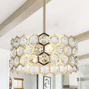 13 Inch Modern Golden 3-Light Island Pendant Lighting for Living Room