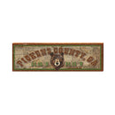Pickens County Bear Rustic Latitude Longitude | Real Wood Art Print