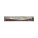 Welcome to Big Canoe Red Canoe | Real Wood Art Print