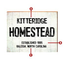 Customizable Homestead Farmhouse Saying Sign | Wall Art Print on Real Wood