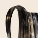 Horn Whiskey Mugs - Holds Upto 6.5 oz, Natural