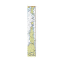Door County NOAA Chart Map | Wall Art Print on Real Wood
