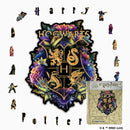 Harry Potter - Hogwarts Crest - Fine Oddities Wooden Jigsaw Puzzle