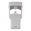 U.S. Remanufactured for HP 727XL 300ml (F9J80A) Gray Ink Cartridges