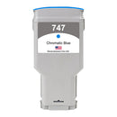 US Remanufactured for HP 747 300mL Chromatic Blue Ink Cartridge