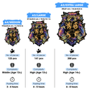 Harry Potter - Hogwarts Crest - Fine Oddities Wooden Jigsaw Puzzle