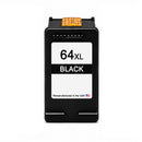 U.S. Remanufactured for HP 64XL (N9J92AN) Black Ink Cartridges