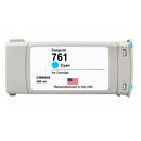 U.S. Remanufactured for HP 761 400ml (CM994A) Cyan Ink Cartridge