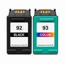 U.S. Remanufactured for HP 92 Black / 93 Color Ink Cartridges Combo Pack