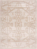 Divya Cream & Gold Area Rug - Clearance