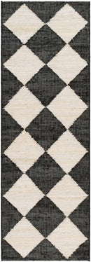 Andrin Black Area Rug