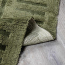 Washable Wool Rug - Green - Clearance