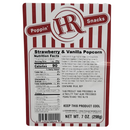 Strawberry & Vanilla Popcorn | Pack of 4 | 7 oz | Shipping Included | HR Poppin' Snacks