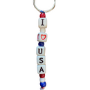 I Heart the USA Keychain | Heirloom Treasures