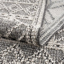 Diah Black & Bone Outdoor Area Rug - Clearance