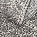 Diah Black & Bone Outdoor Area Rug - Clearance