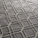 Diah Black & Bone Outdoor Area Rug - Clearance