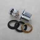 DecorBites™ Copper Tub Tub Pop-Up Core Foot Drainer Valve Drain Pipe Fittings