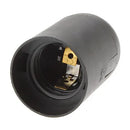 DecorBites™ E27 Lamp Bulb Holder Fitting, Black/White, 110v-220v Lighting Accessory