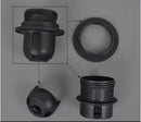 DecorBites™ E27 Lamp Bulb Holder Fitting, Black/White, 110v-220v Lighting Accessory