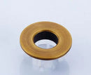 DecorBites™ Gold Brass Sink Overflow Cover Six-foot Ring Insert - Bathroom Basin Faucet