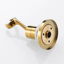 DecorBites™ Gold Brass Swivel Handheld Shower Holder Mounting Bracket for Bathroom Accessories