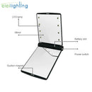 DecorBites™ LED Vanity Mirror Compact Foldable Makeup Pocket Cosmetic Mirror