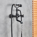 DecorBites™ Dual Handle Luxury Bathtub Faucet with Handheld Shower Mixer