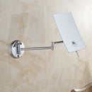 DecorBites™ 3X Magnifying Wall Makeup Mirror for Bathroom with Folding Arm - Lady Square